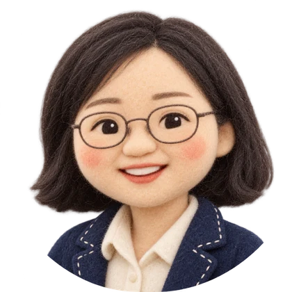 이미숙 선생님 펠트 캐릭터