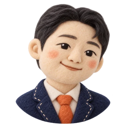 김세광 선생님 펠트 캐릭터