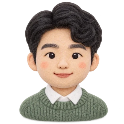 신태인 선생님 펠트 캐릭터